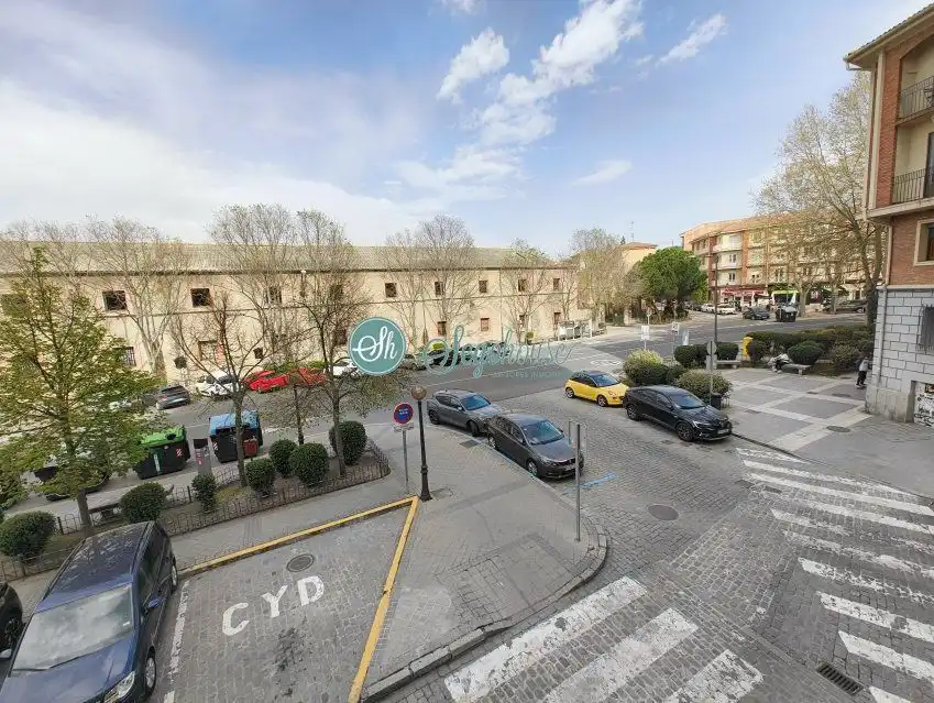 Vista exterior de Pis en venda en Segovia amb Calefacció, Parquet i Moblat