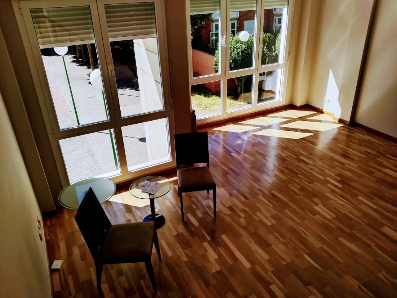 Sala de estar de Dúplex de alquiler en Burgos con Calefacción, Parquet y Amueblado