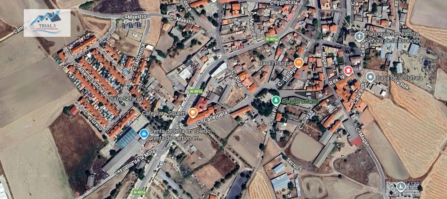 Vista exterior de Piso en venta en Cabañas de la Sagra con Terraza