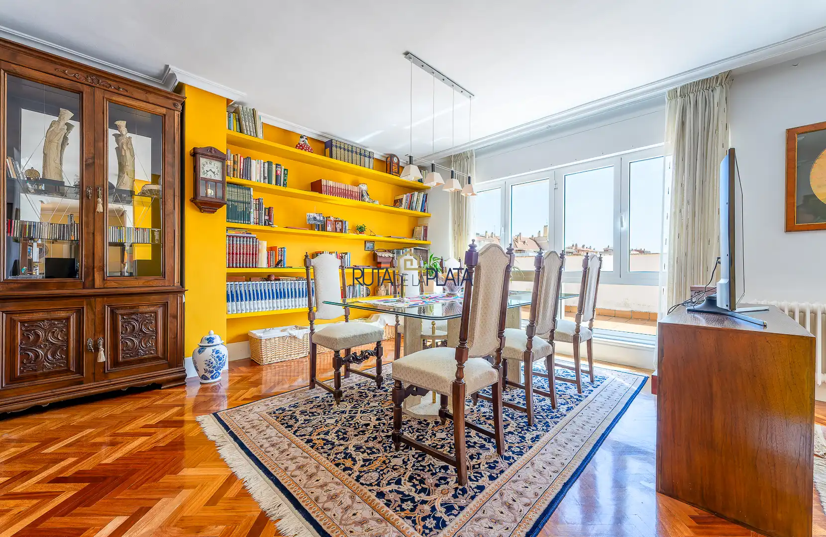 Dining room of Attic for sale in Zamora Capital   with Air Conditioner, Heating and Parquet flooring