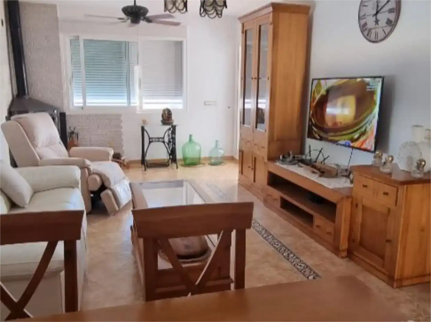 Sala d'estar de Casa o xalet en venda en Peñíscola / Peníscola amb Aire condicionat i Piscina
