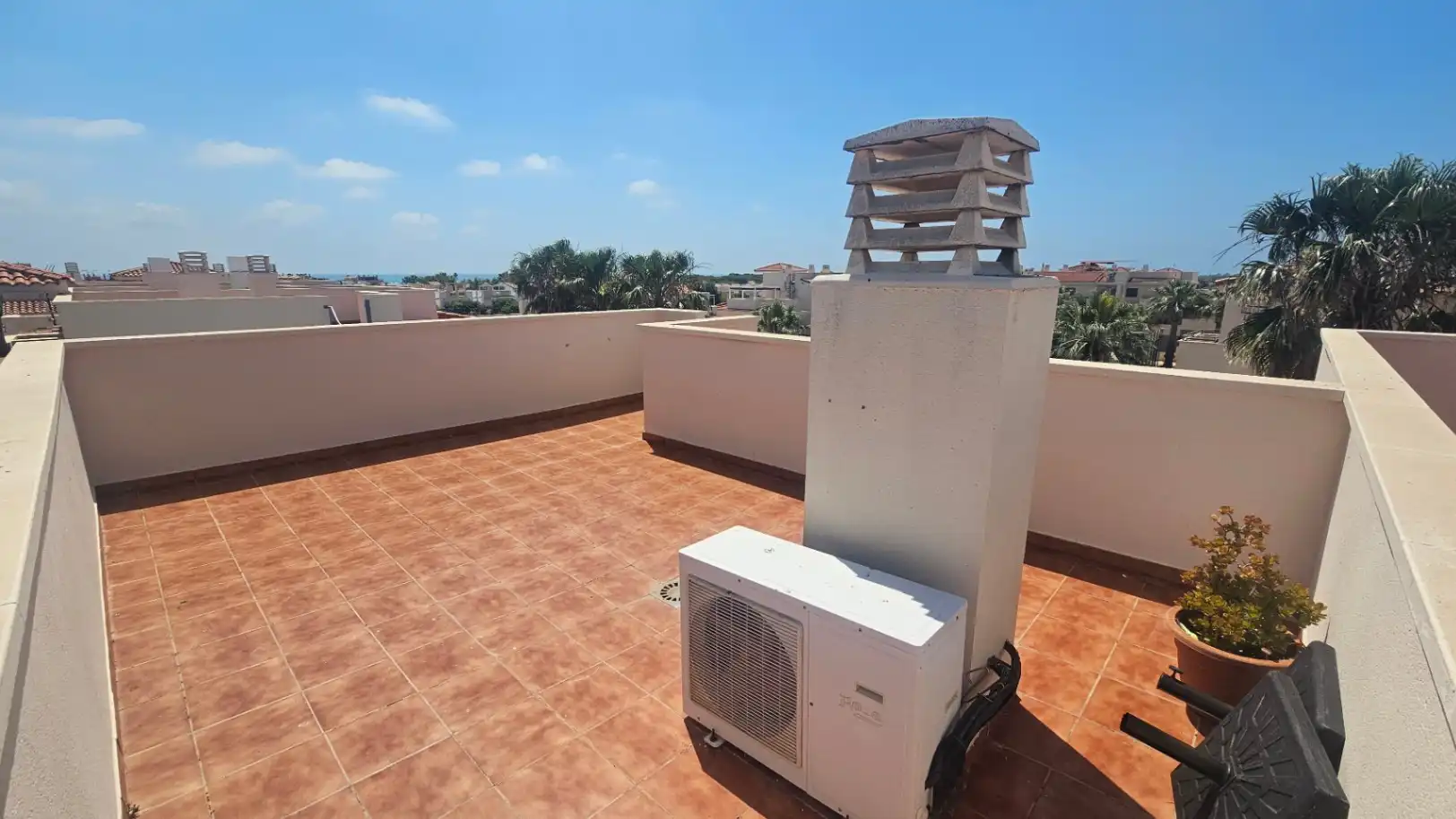 Terrasse von Dachboden zum Verkauf in Alcalà de Xivert mit Klimaanlage, Heizung und Privatgarten
