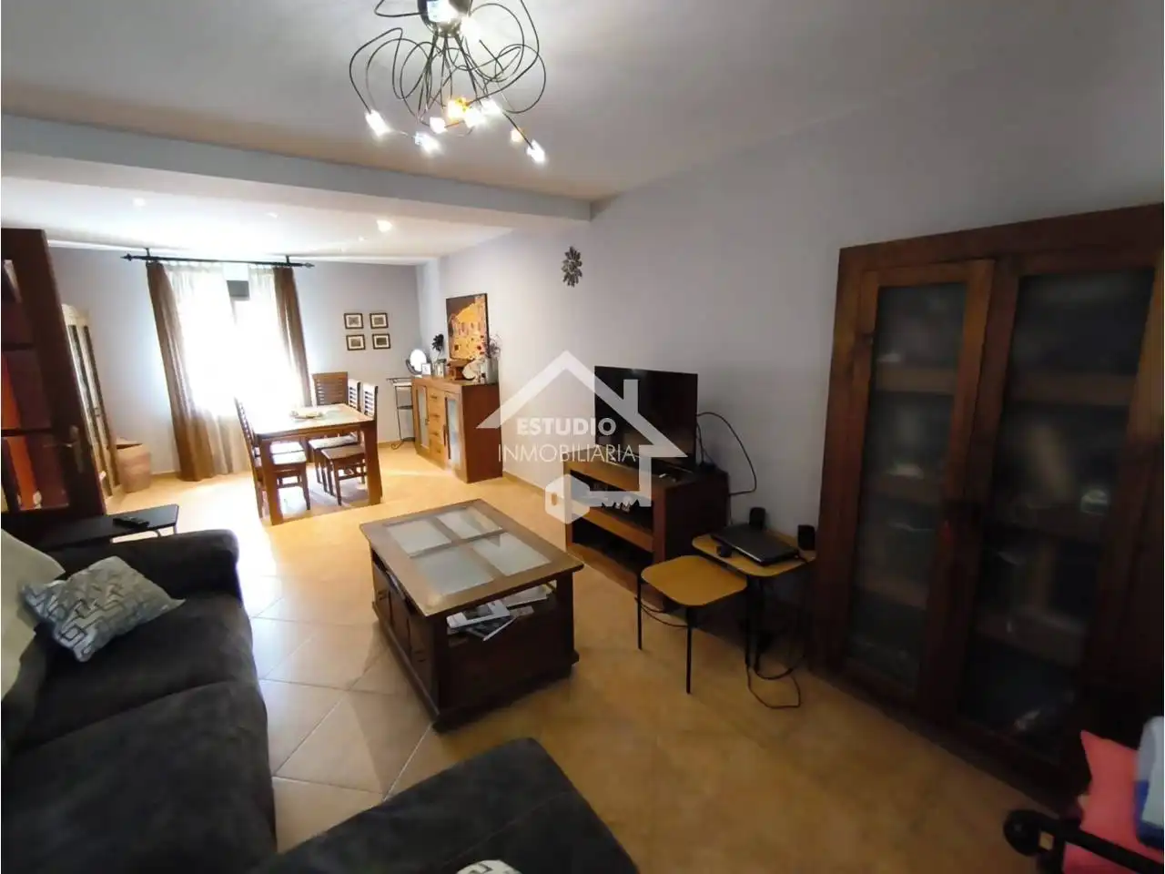 Sala de estar de Casa o chalet en venta en Mendavia con Aire acondicionado, Calefacción y Terraza