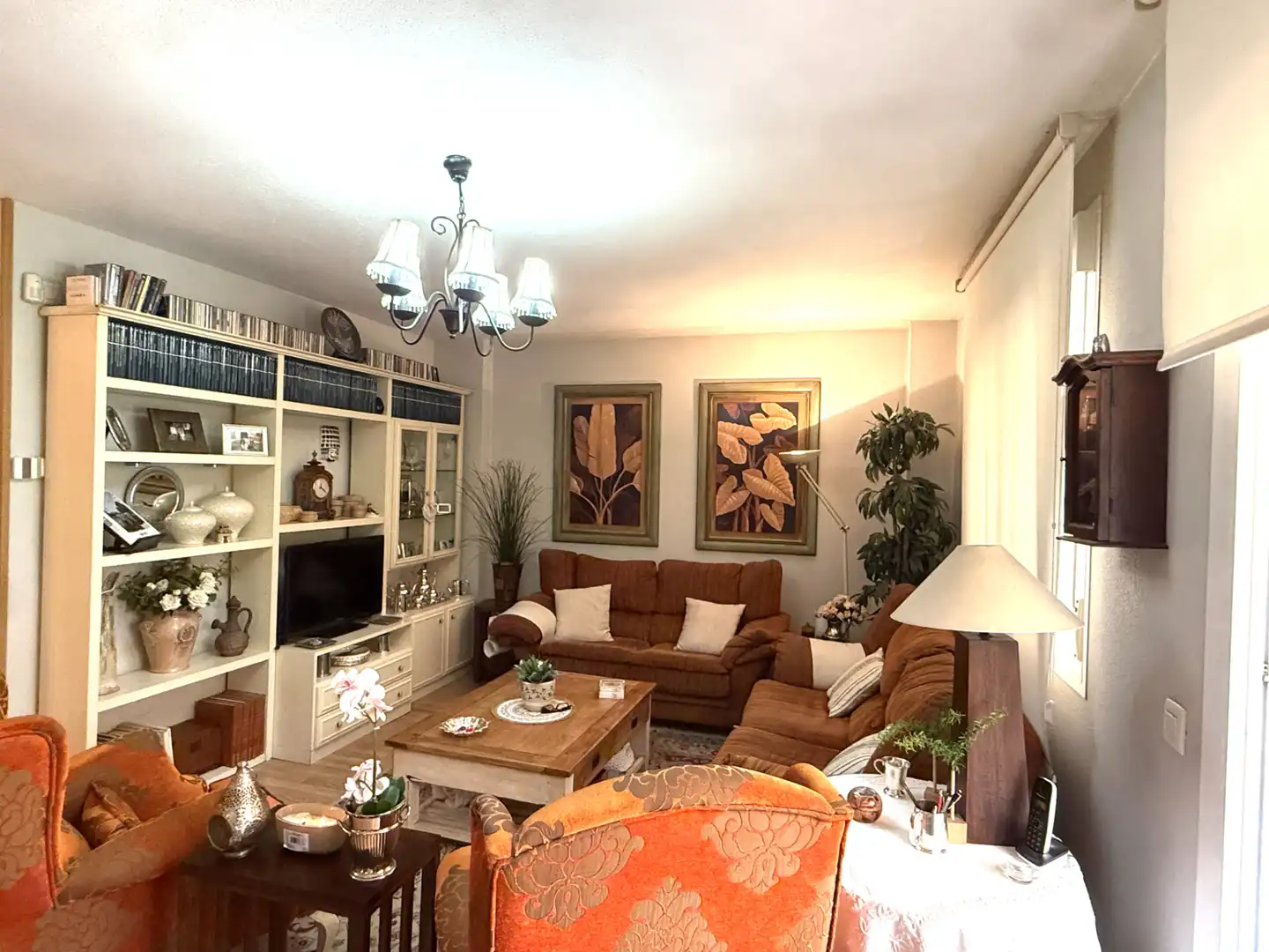 Living room of Houses for sale in Alcalá de Henares  with Air Conditioner, Heating and Private garden