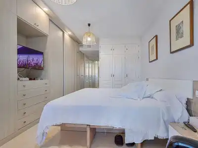 Bedroom of Apartments for sale in Manilva  with Air Conditioner, Heating and Terrace