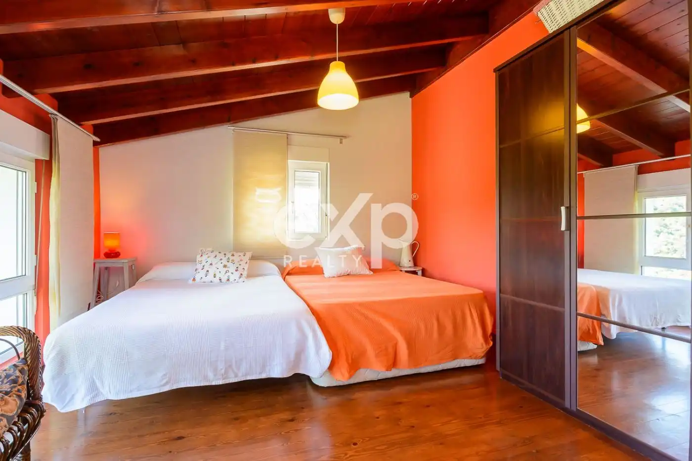 Bedroom of Houses for sale in Langreo  with Heating, Private garden and Swimming Pool