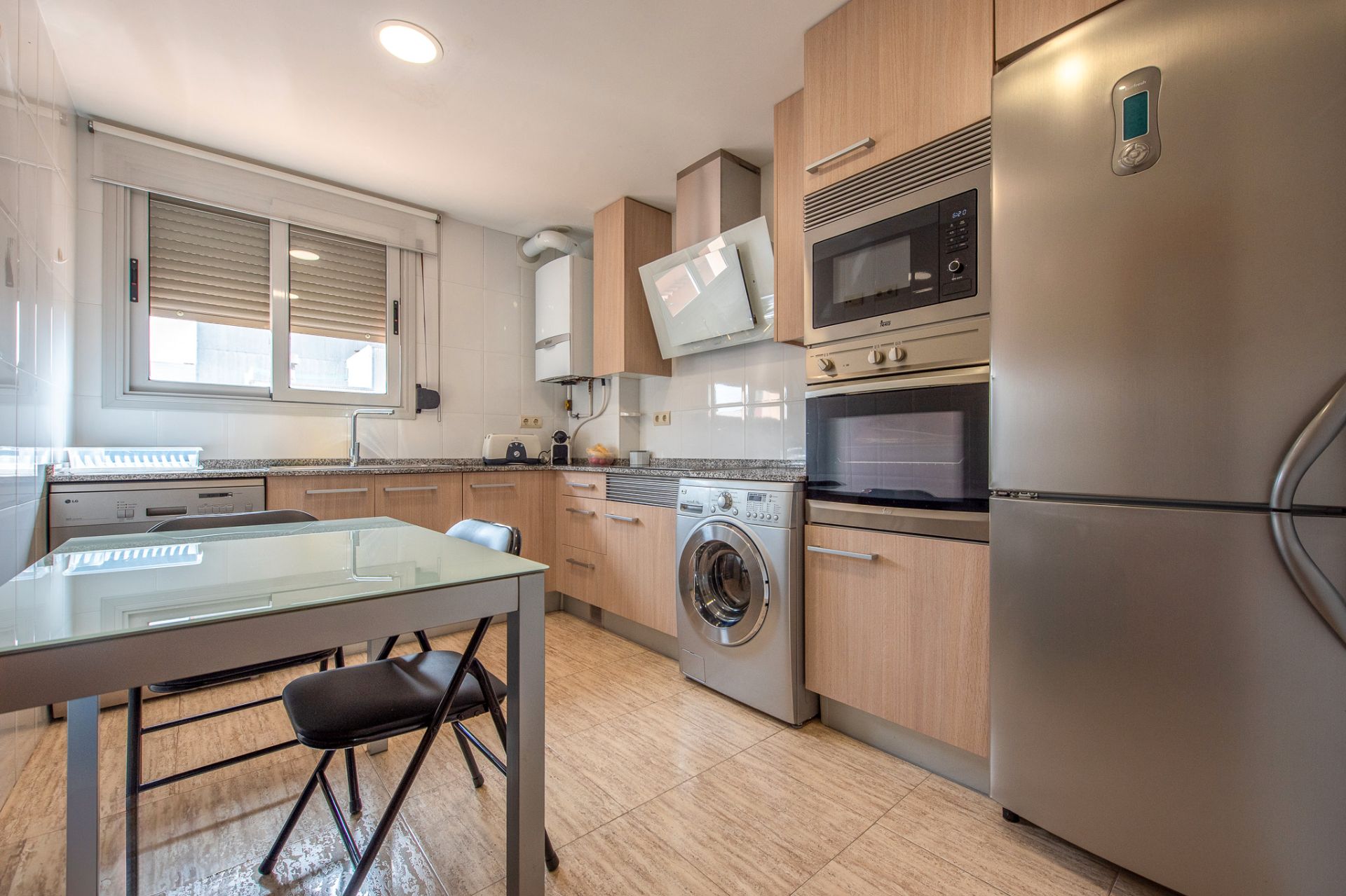 Kitchen of Flat for sale in Sant Feliu de Guíxols  with Heating, Terrace and Oven