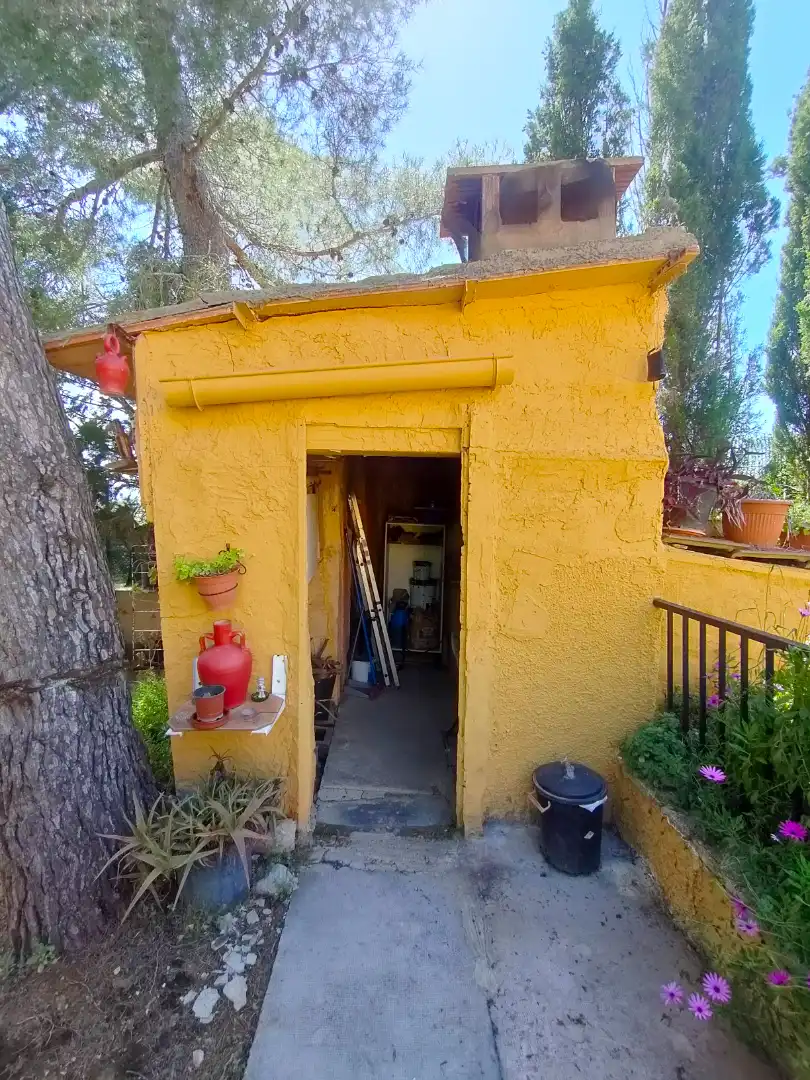Exterior view of Houses for sale in Godelleta  with Air Conditioner, Private garden and Terrace