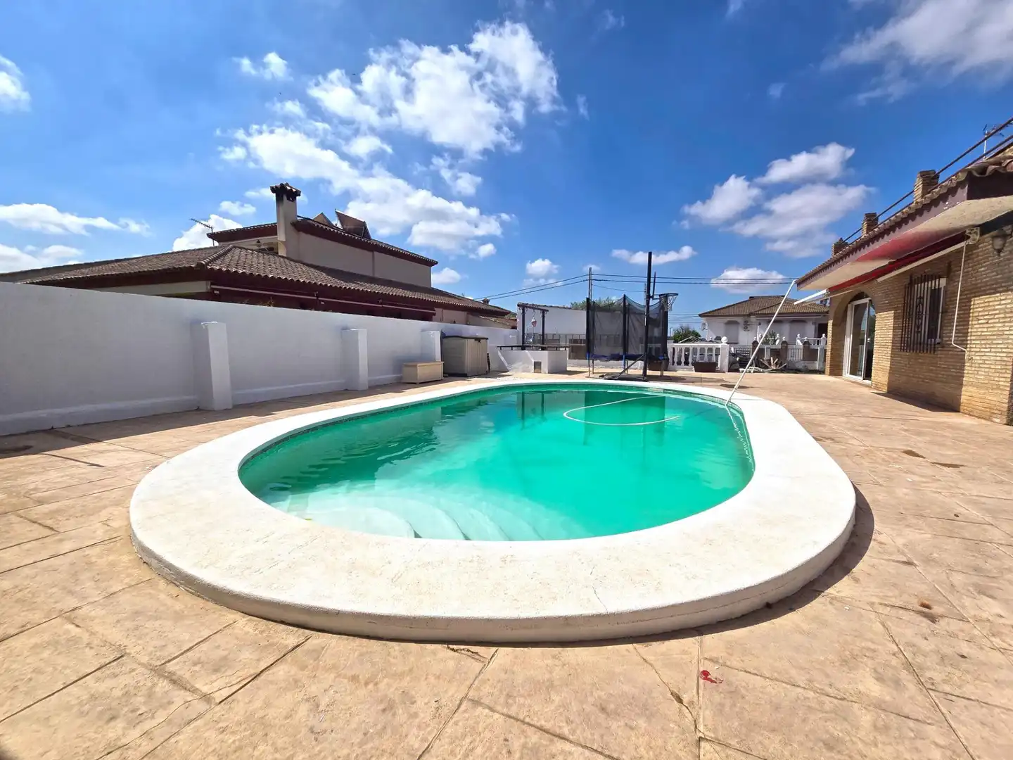 Piscina de Casa o chalet en venta en Mairena del Aljarafe con Jardín privado y Piscina