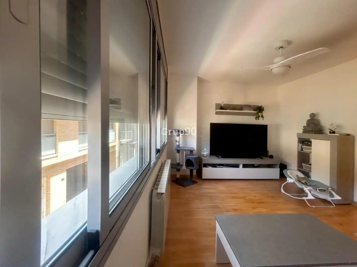 Sala de estar de Piso en venta en Lleida con Calefacción y Parquet
