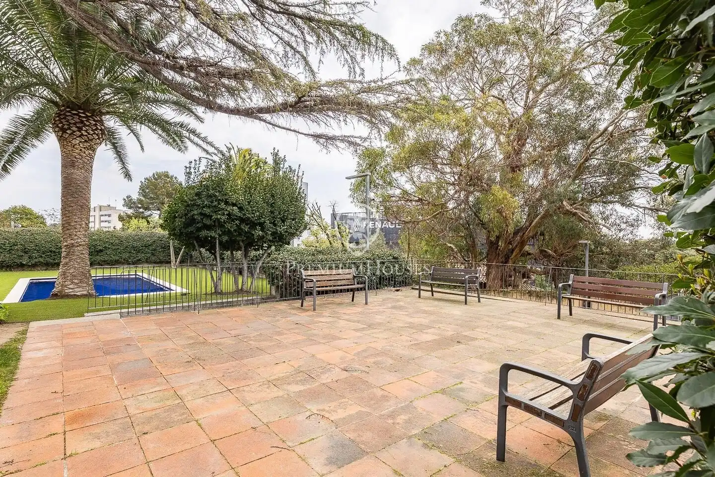 Terrace of Flat for sale in Esplugues de Llobregat  with Air Conditioner, Heating and Private garden