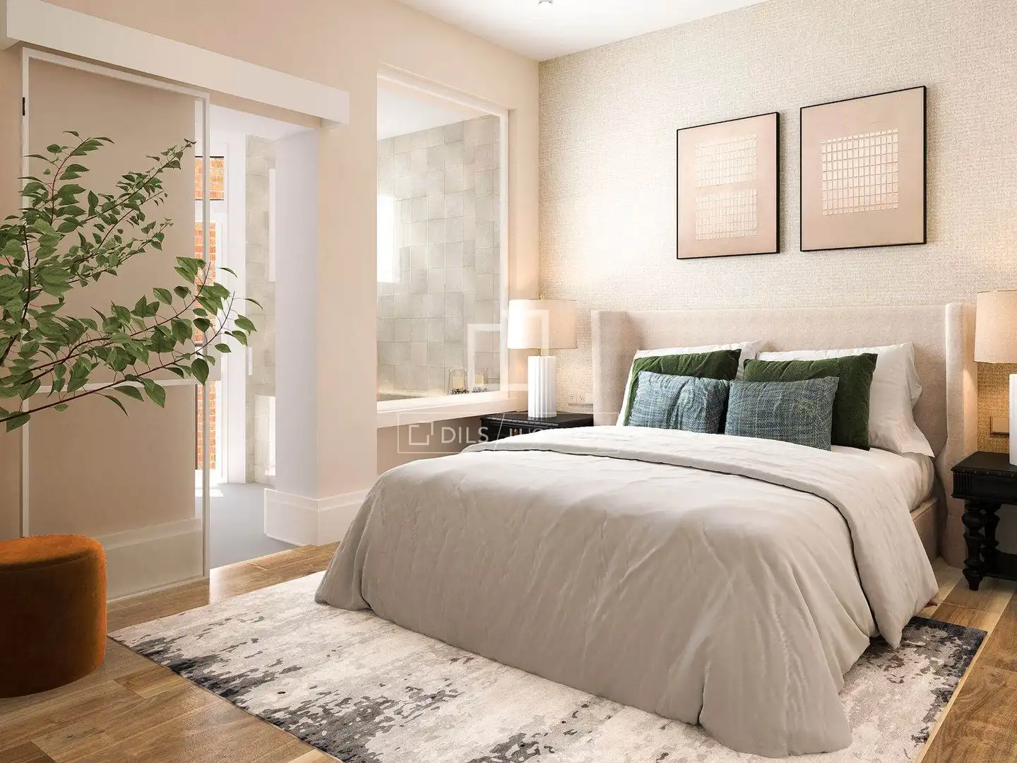 Bedroom of Flat for sale in Barcelona  with Air Conditioner, Heating and Parquet flooring