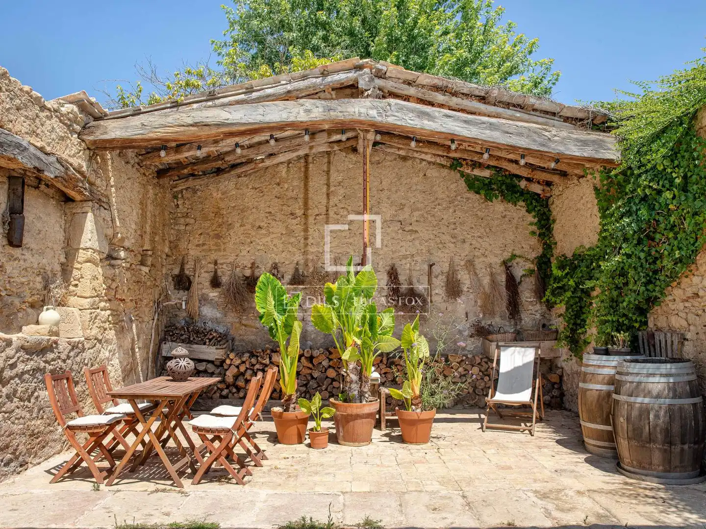 Terrassa de Finca rústica en venda en Vilademuls amb Calefacció, Jardí privat i Terrassa