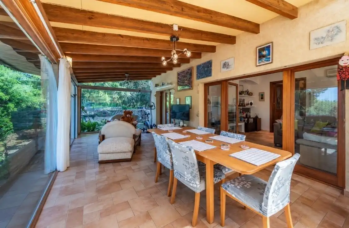 Terrasse von Country house zum Verkauf in Alcúdia mit Klimaanlage, Heizung und Privatgarten