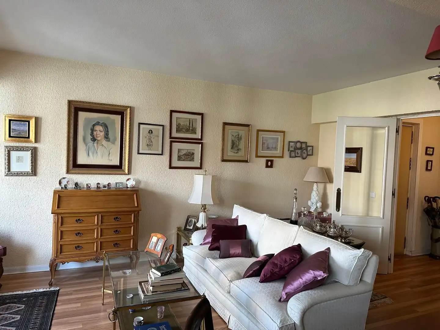 Wohnzimmer von Wohnung zum Verkauf in Ciudad Real mit Klimaanlage, Heizung und Terrasse