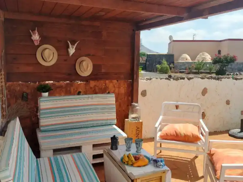 Terrassa de Casa o xalet en venda en La Oliva amb Terrassa i Balcó