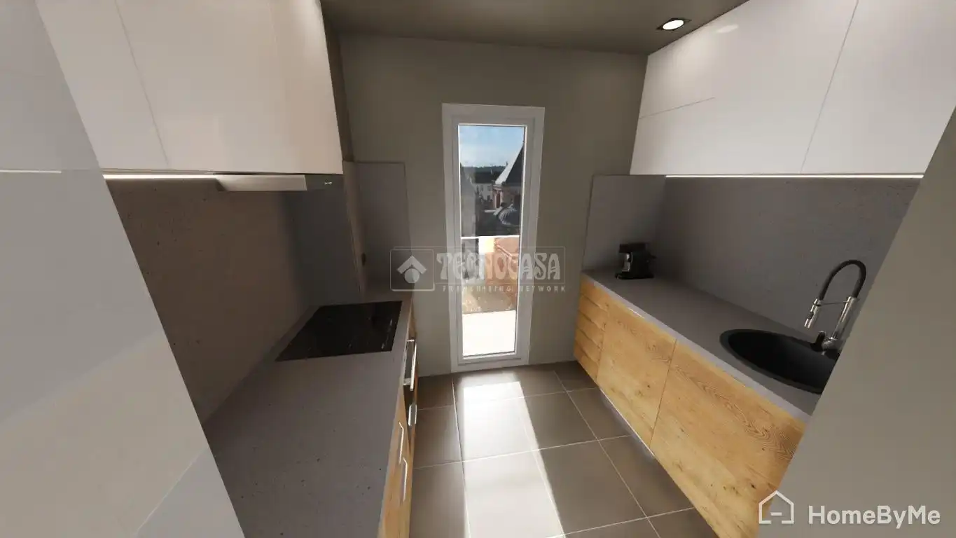 Kitchen of Flat for sale in Sant Adrià de Besòs  with Balcony