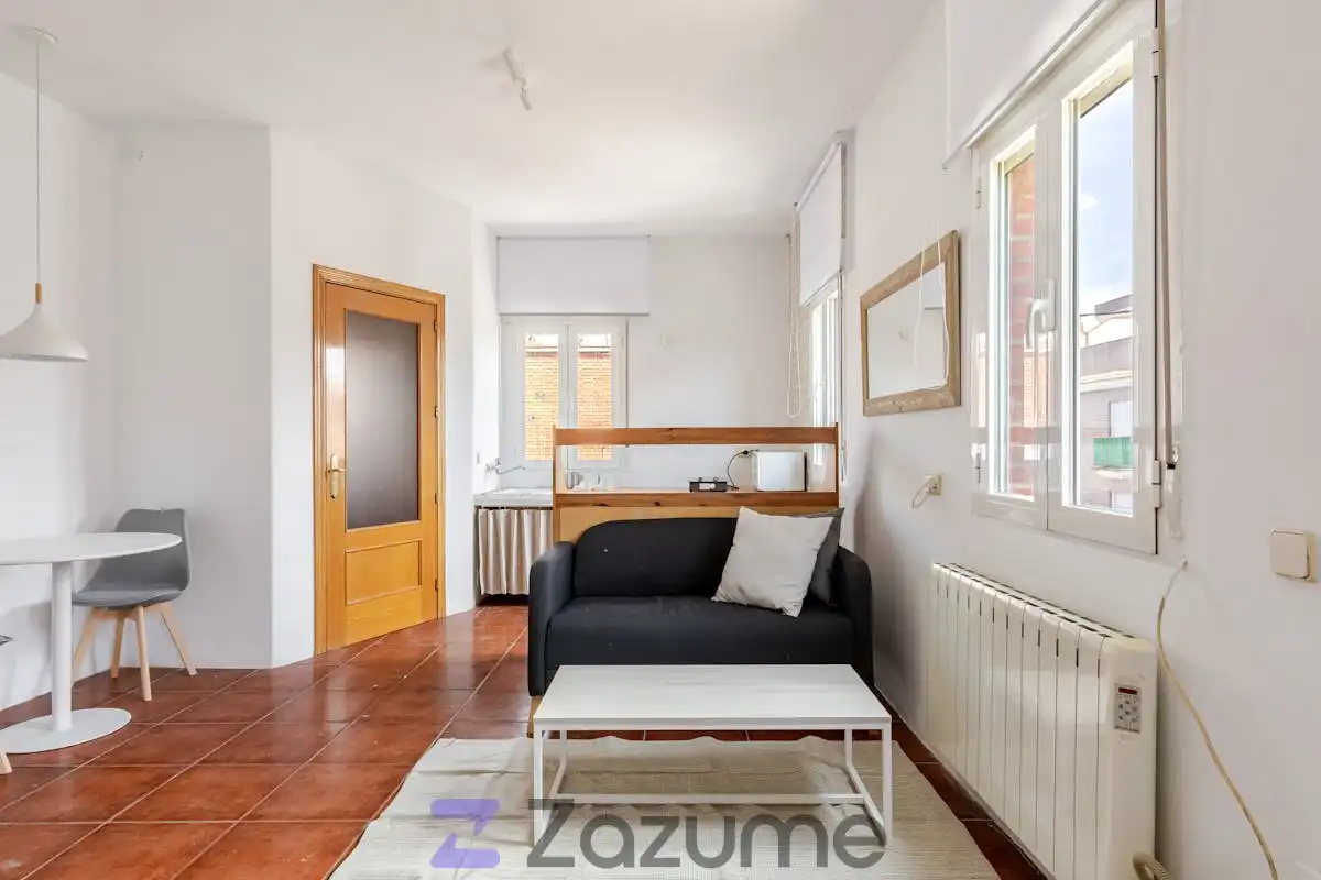 Living room of Lofts for rent in Madrid  with Air Conditioner, Heating and Furnished