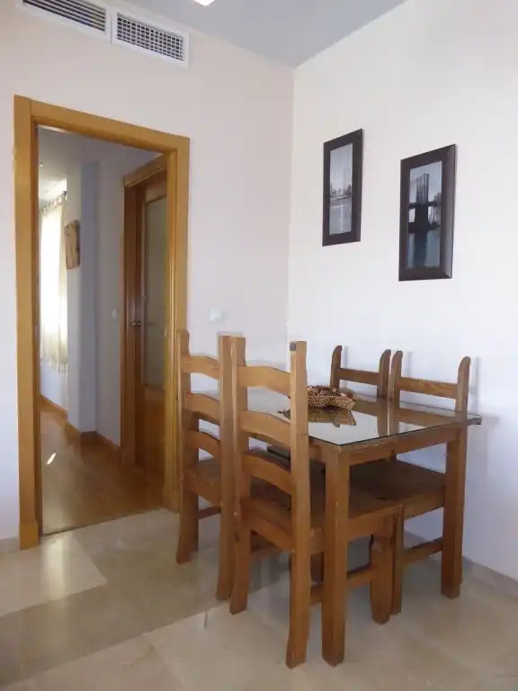 Dining room of Flat for sale in Jerez de la Frontera  with Air Conditioner, Parquet flooring and Furnished