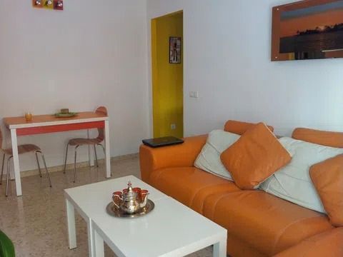 Sala d'estar de Pis de lloguer en Málaga Capital amb Aire condicionat, Calefacció i Moblat