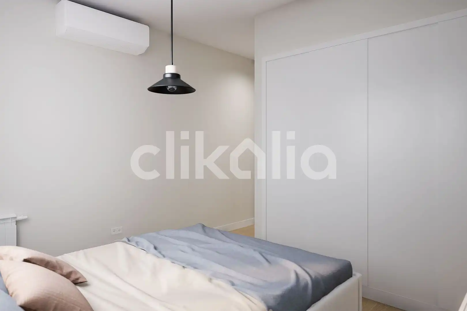 Bedroom of Flat for sale in Sevilla  with Air Conditioner and Terrace