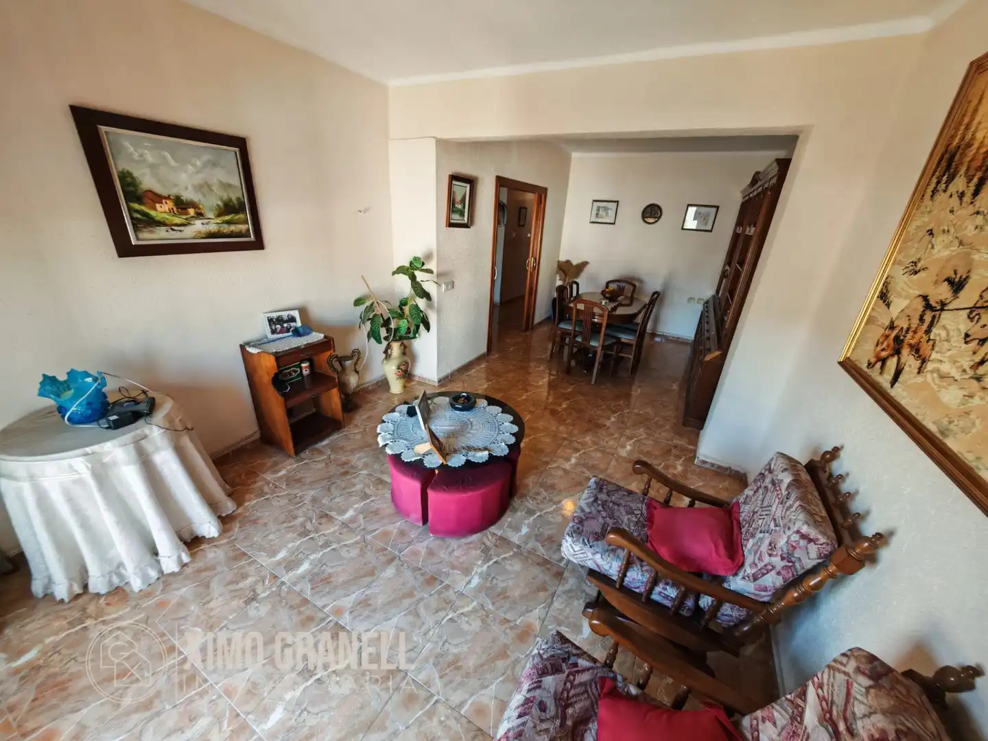 Sala de estar de Piso en venta en La Vall d'Uixó con Trastero