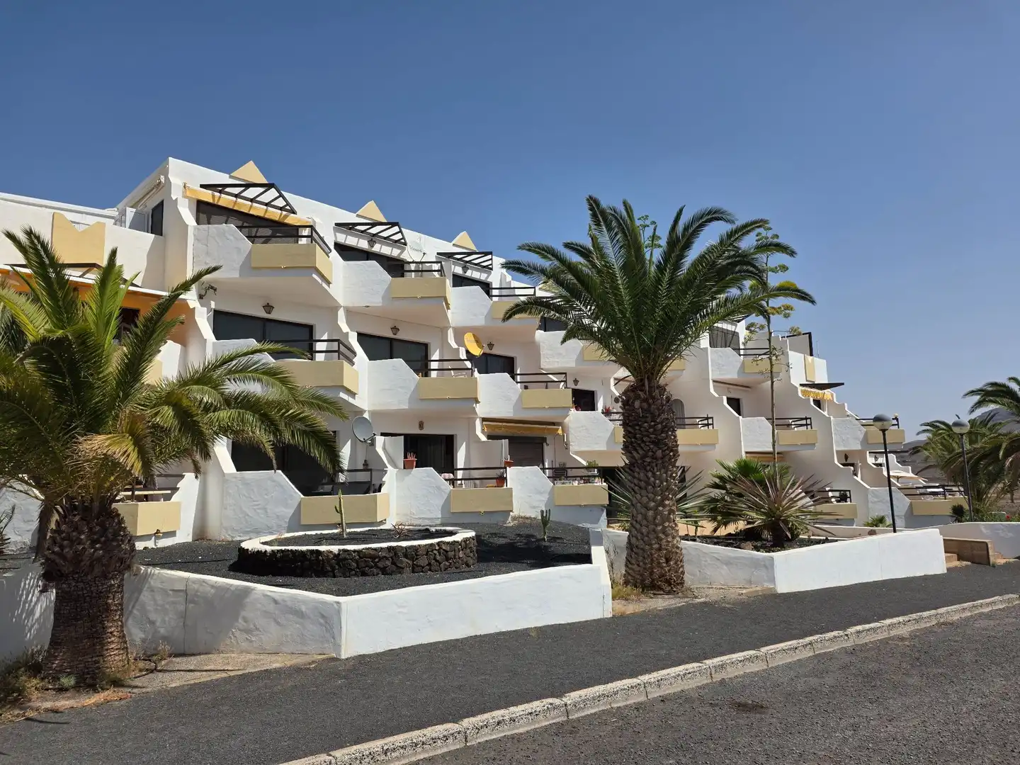 Vista exterior de Apartamento en venta en Tuineje con Terraza, Amueblado y Piscina comunitaria