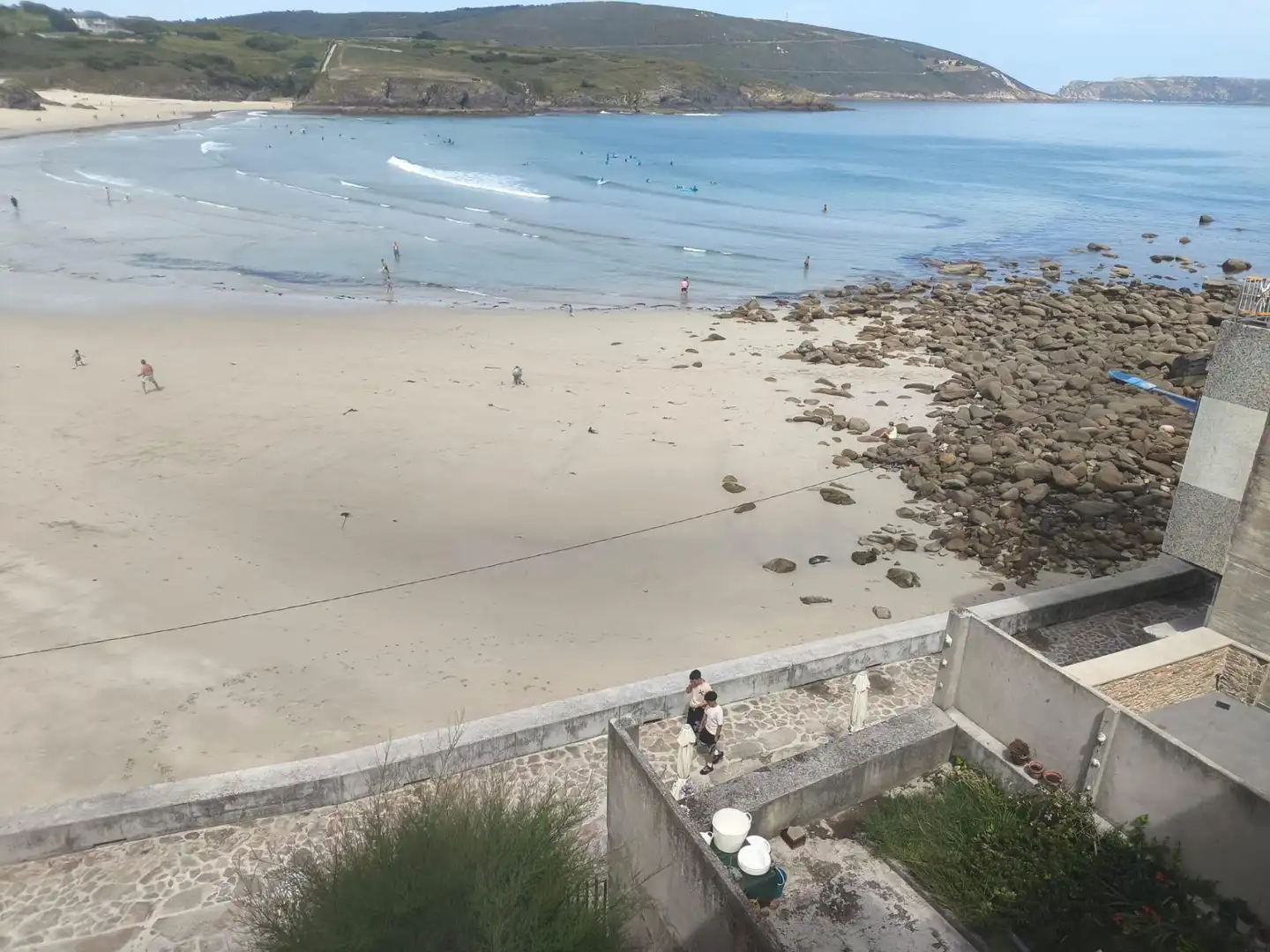 Vista exterior de Casa o xalet en venda en Malpica de Bergantiños amb Terrassa, Traster i Moblat