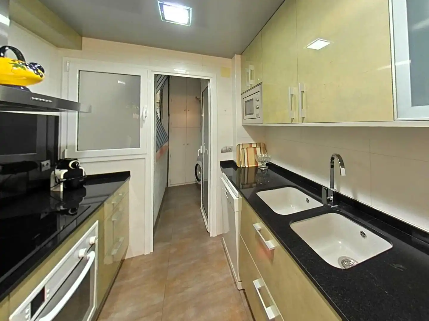 Kitchen of Flat for sale in Sabadell  with Air Conditioner, Heating and Storage room