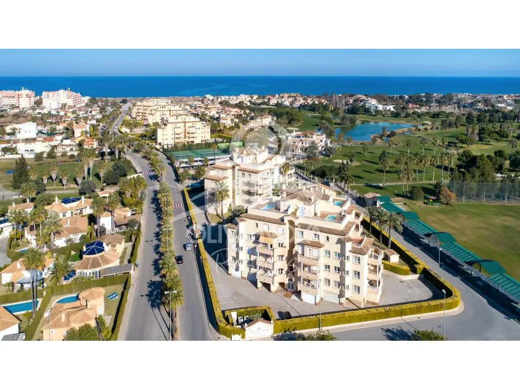 Exterior view of Attic for sale in Oliva  with Terrace, Swimming Pool and Furnished