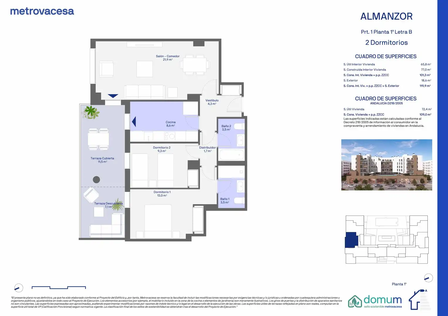Habitatge d'obra nova en venda a Parcela R. Palmas Altas, imagen 2