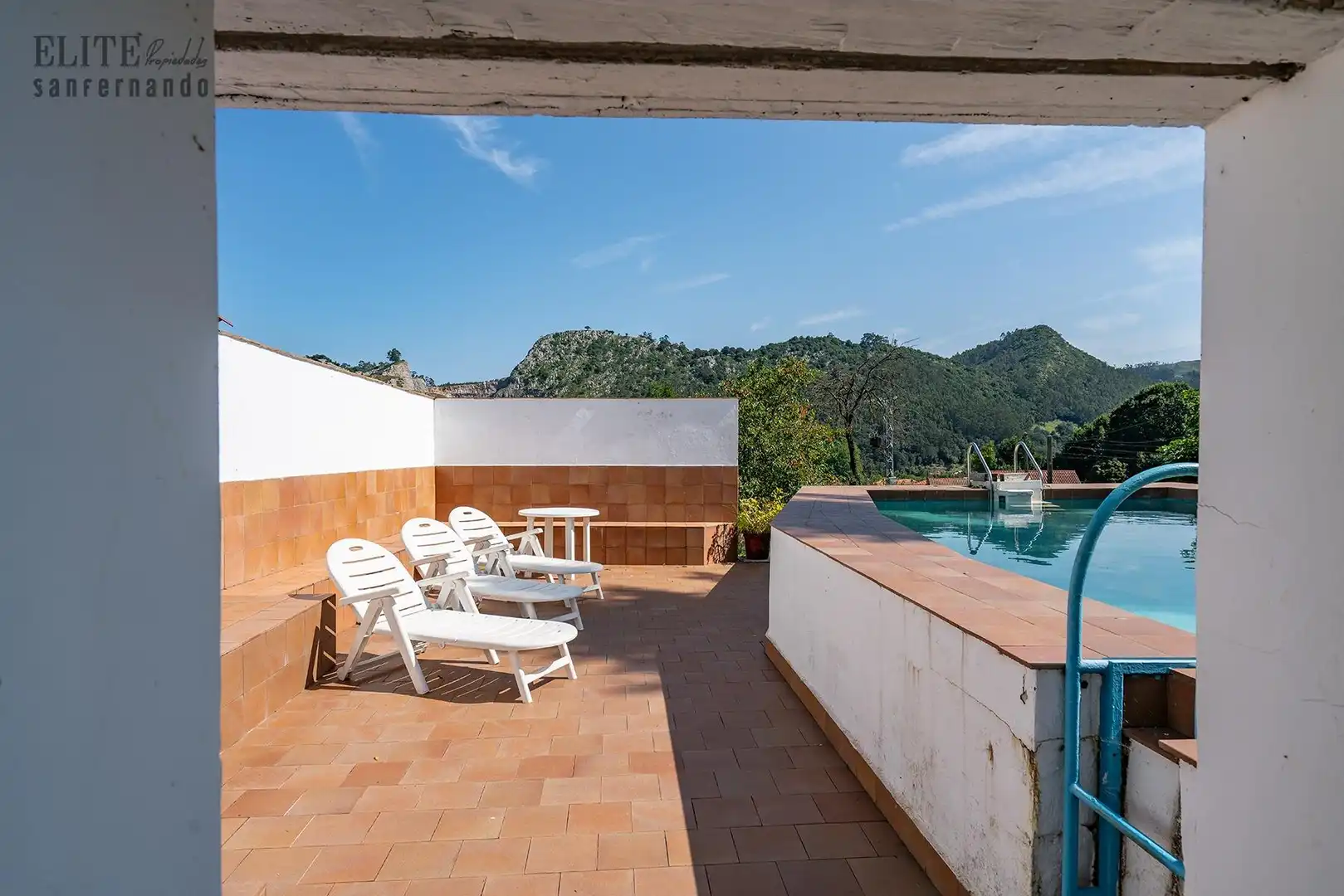 Terraza de Casa o chalet en venta en Puente Viesgo con Calefacción, Jardín privado y Terraza