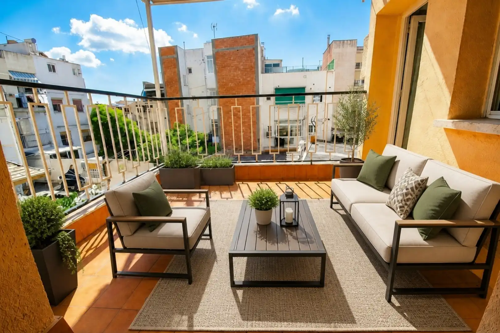 Terrasse von Wohnung zum Verkauf in Barcelona mit Terrasse und Balkon