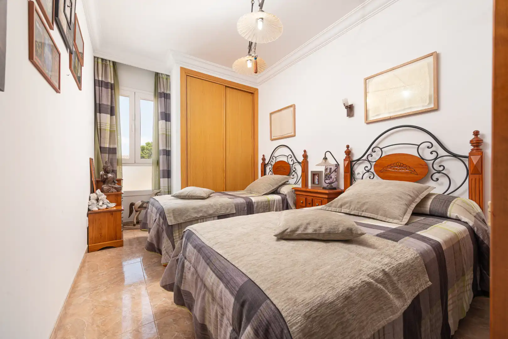 Bedroom of Flat for sale in Alcúdia  with Air Conditioner, Furnished and Oven