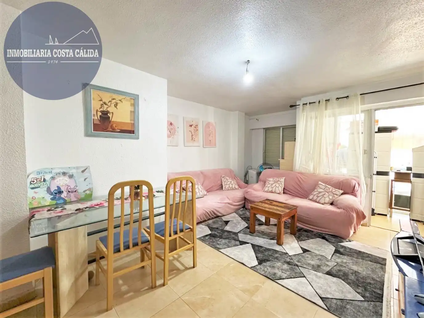 Living room of Flat for sale in Águilas  with Balcony