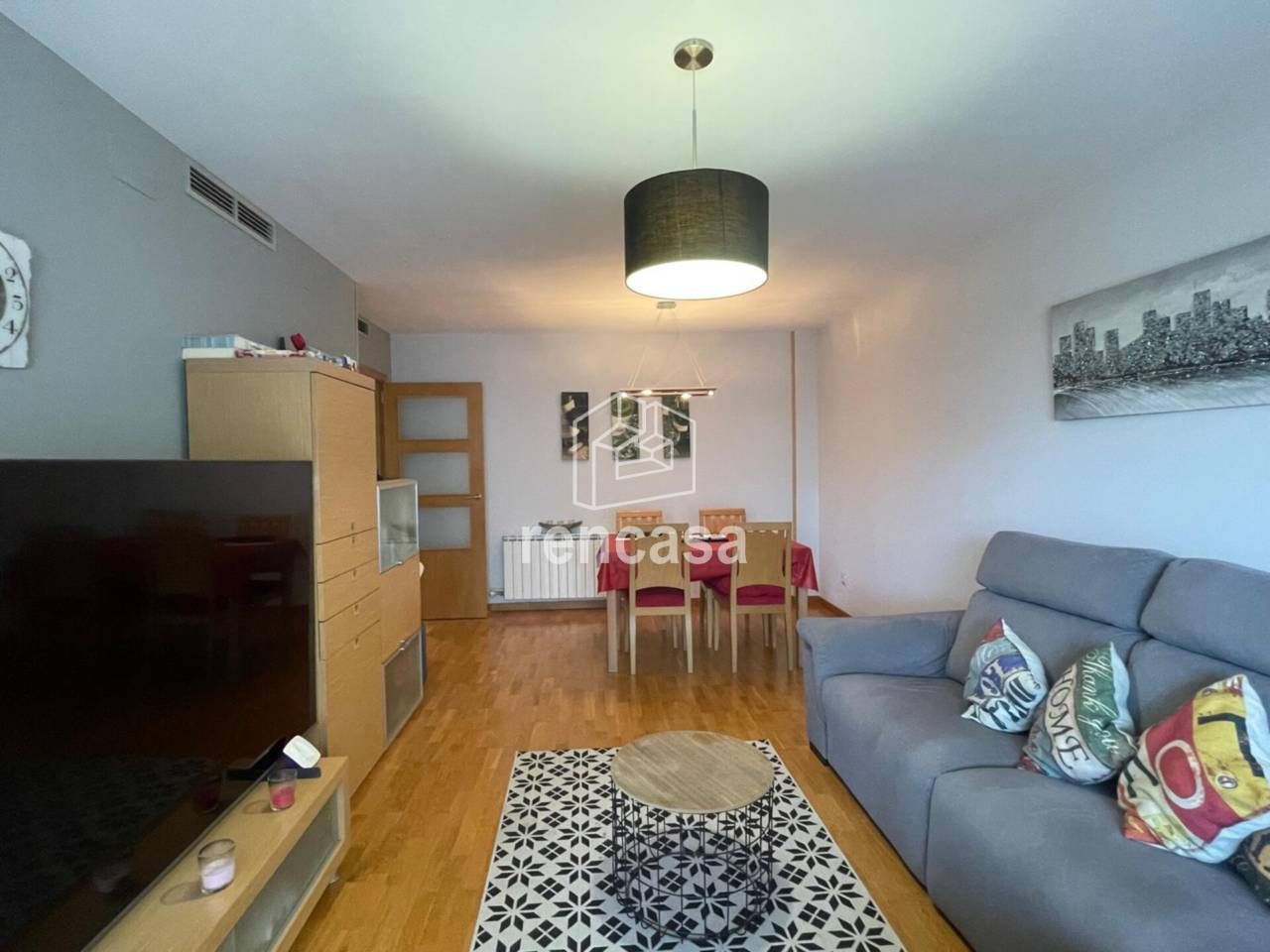 Sala d'estar de Pis en venda en  Lleida Capital amb Aire condicionat, Calefacció i Parquet