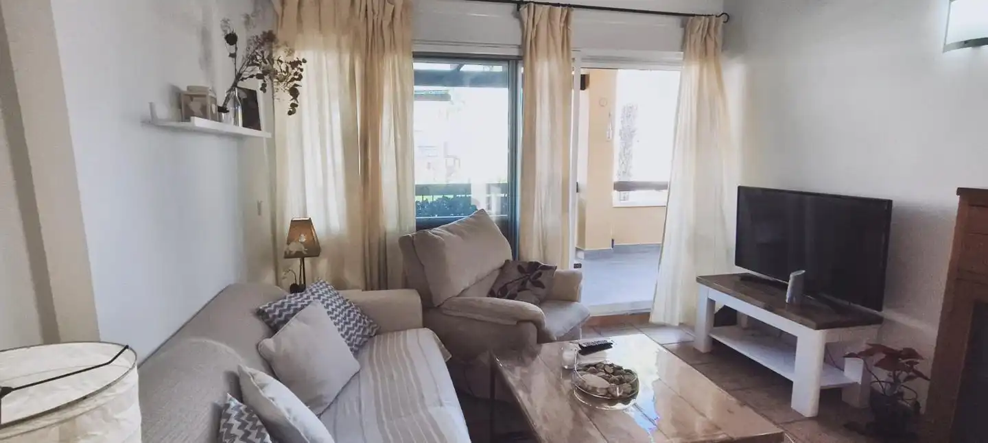 Living room of Apartments for rent in Vera  with Air Conditioner, Terrace and Furnished