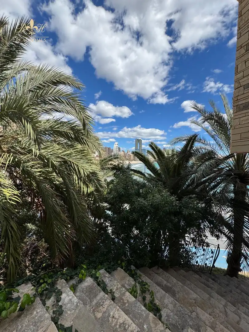 Exterior view of Houses for sale in Benidorm  with Air Conditioner and Terrace