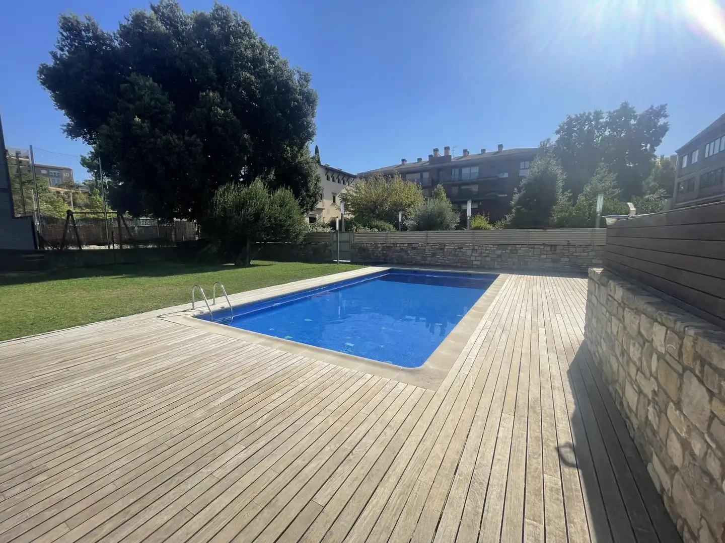 Piscina de Piso en venta en Igualada con Calefacción y Jardín privado