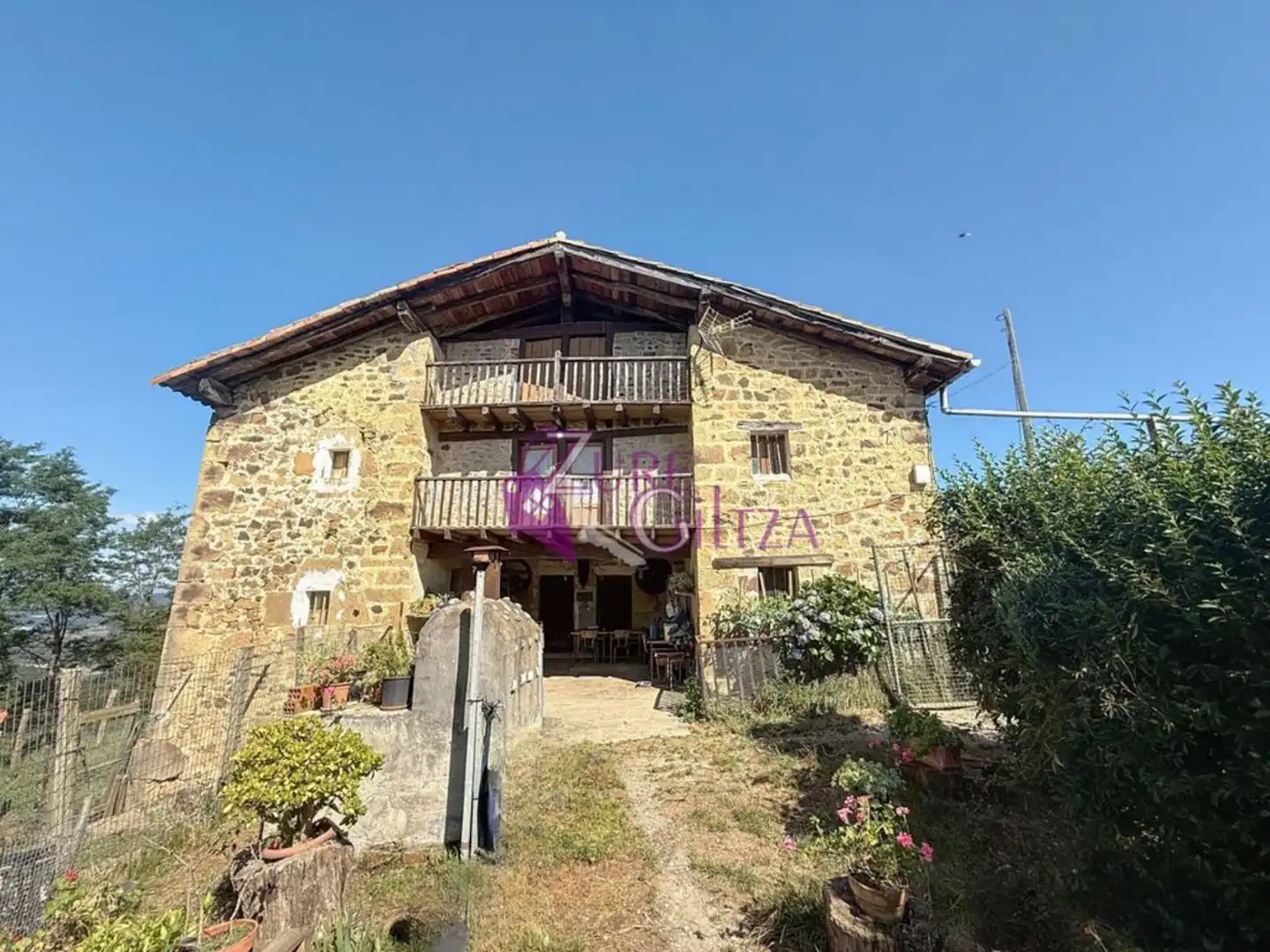 Vista exterior de Finca rústica en venta en Muxika con Jardín privado