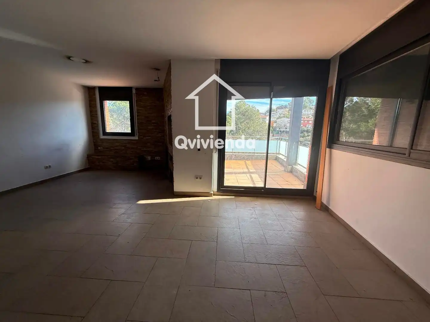 Sala d'estar de Casa adosada en venda en Sentmenat