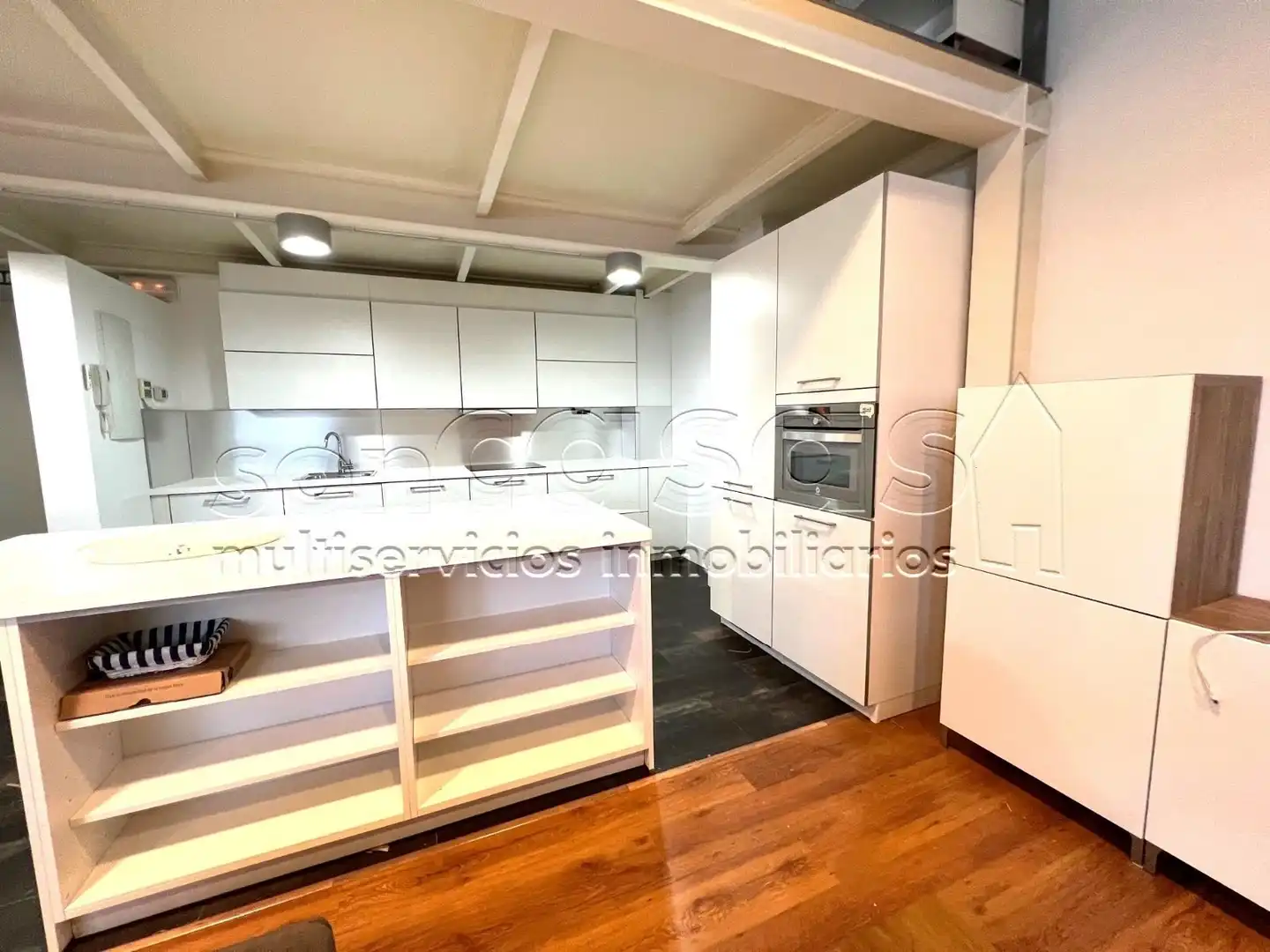 Küche von Maisonette zur Miete in Alcobendas mit Klimaanlage, Heizung und Terrasse