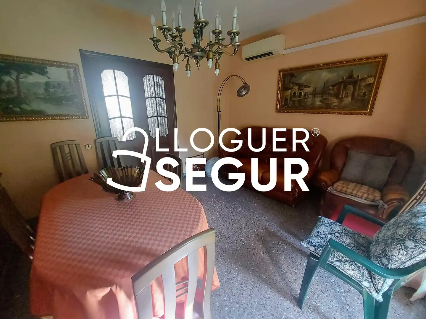 Sala d'estar de Pis de lloguer en Barcelona amb Aire condicionat, Calefacció i Terrassa