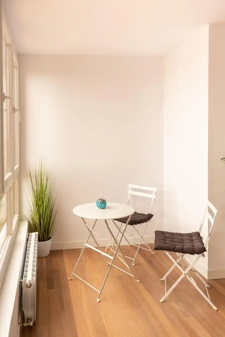 Terrasse von Wohnung zur Miete in Santander mit Heizung und Privatgarten