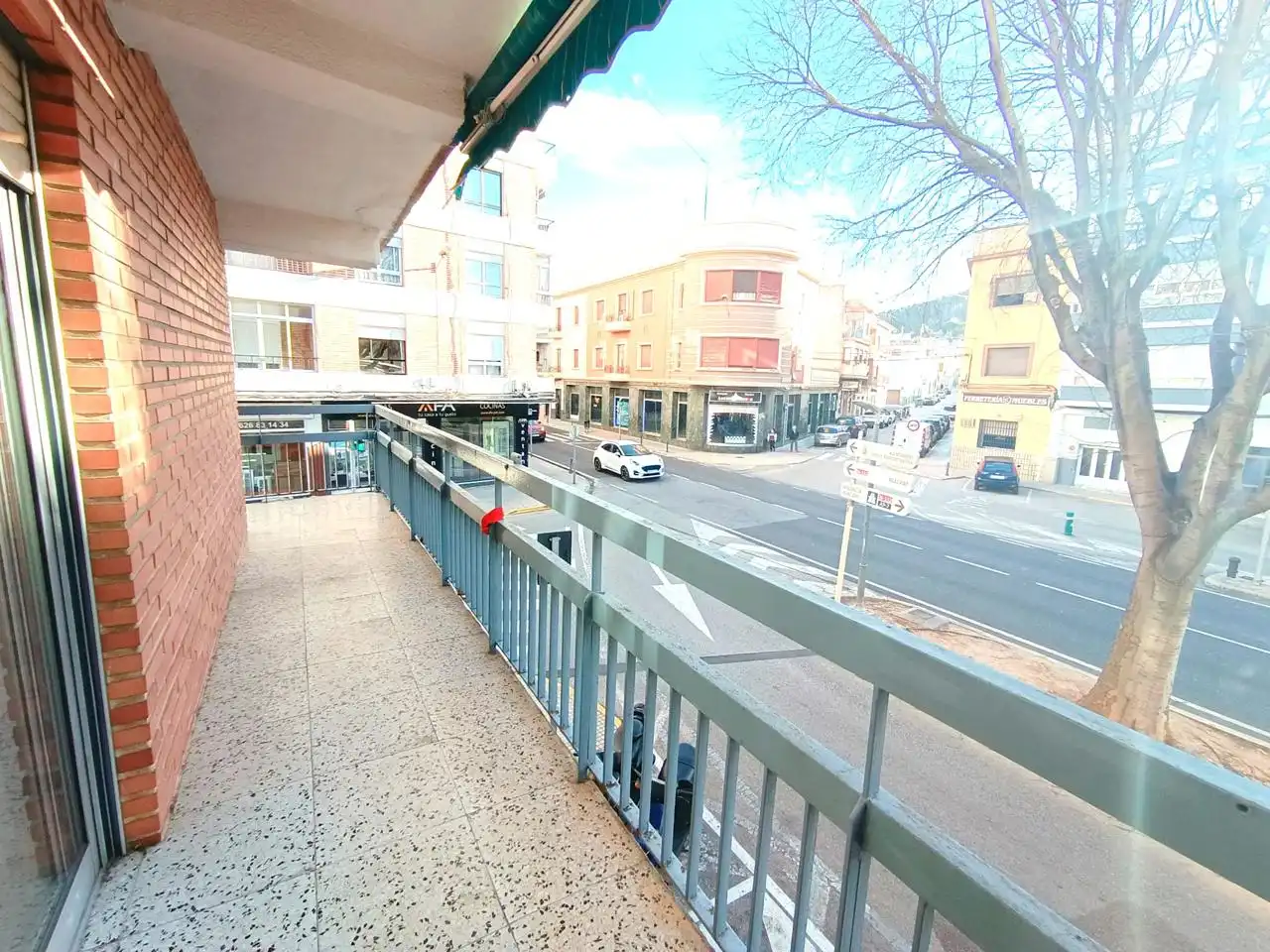 Exterior view of Flat for sale in Oliva  with Furnished and Balcony