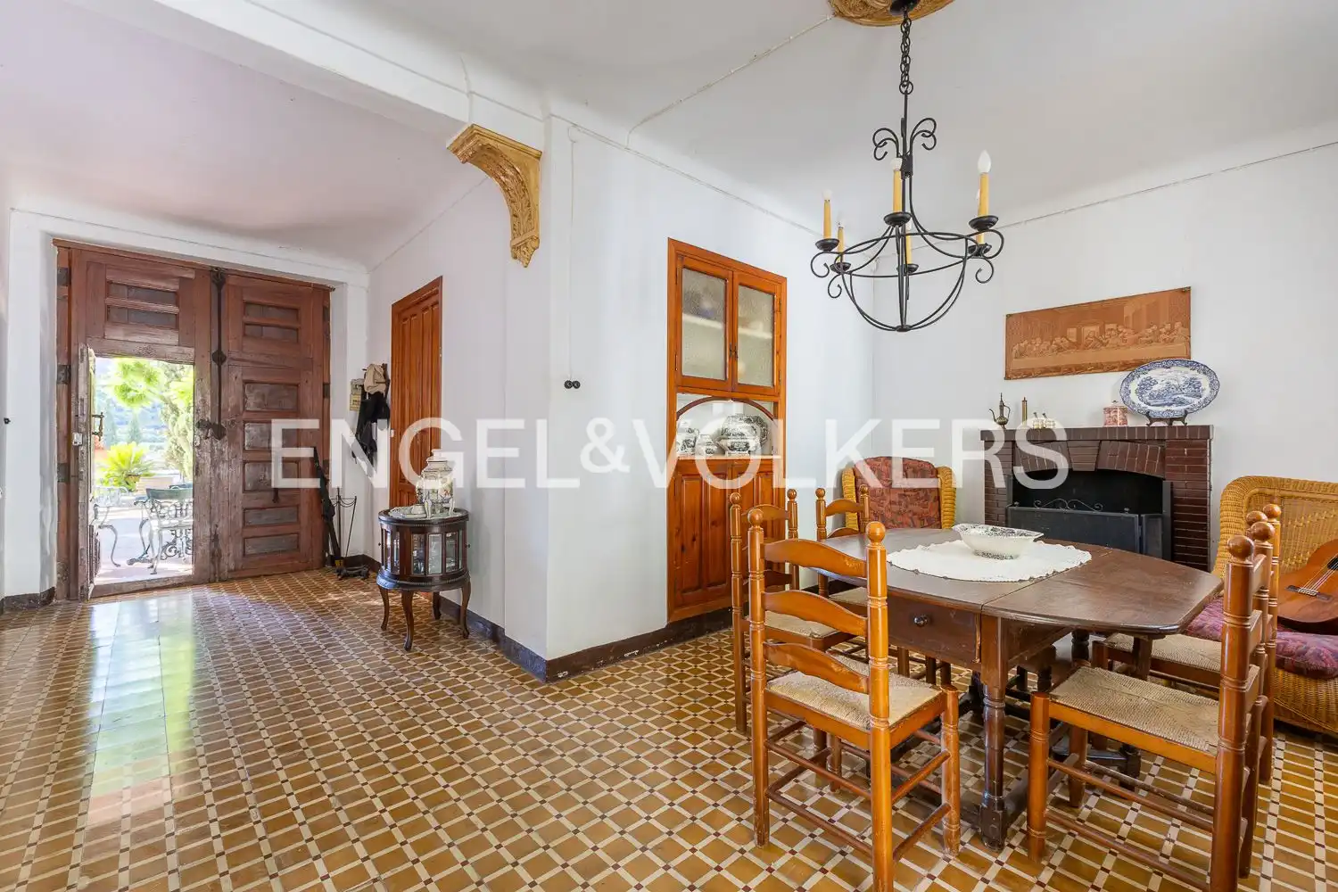 Comedor de Finca rústica en venta en Pego, Alicante
