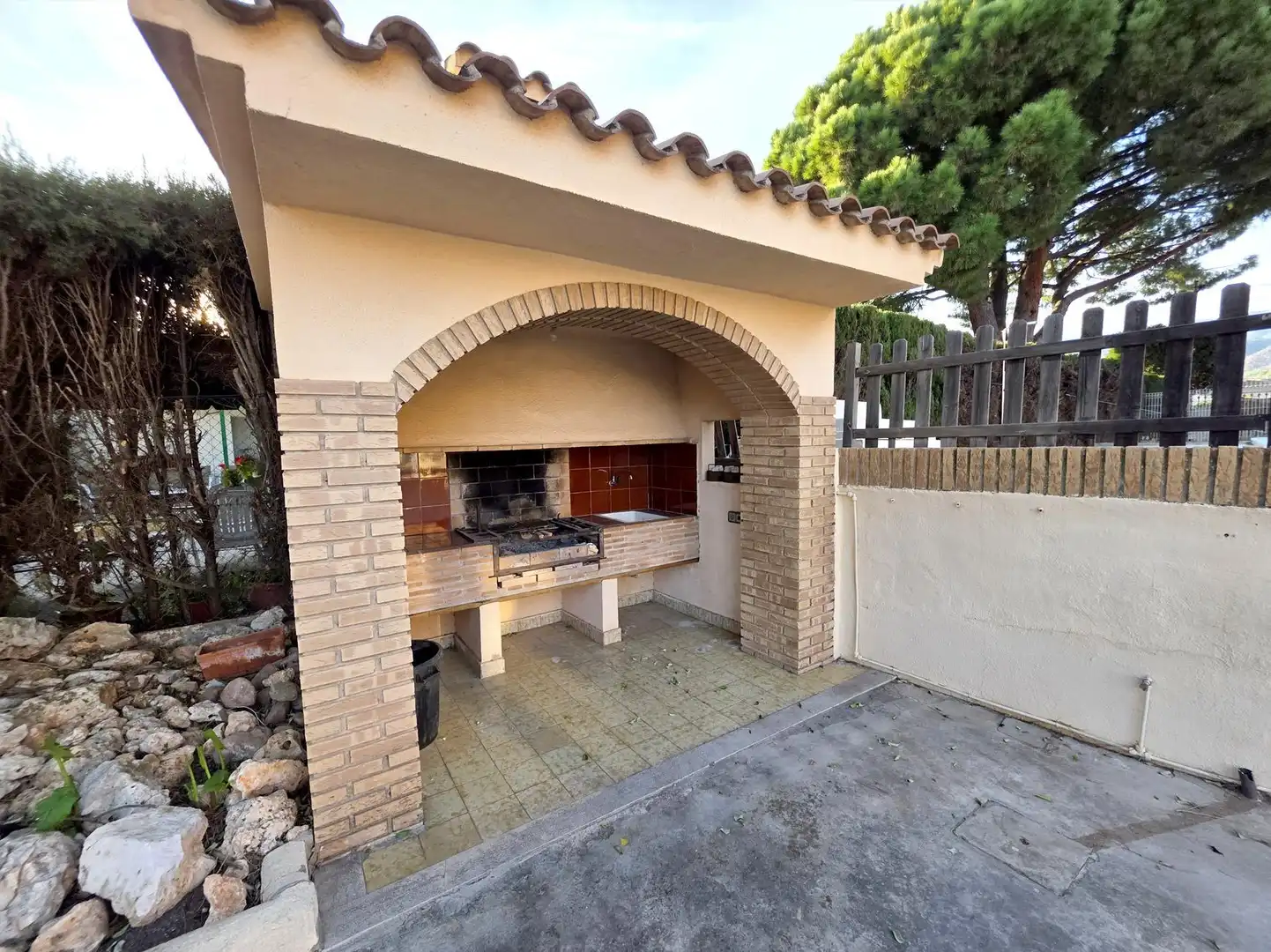 Terraza de Casa o chalet de alquiler en Benicasim / Benicàssim con Aire acondicionado, Jardín privado y Trastero