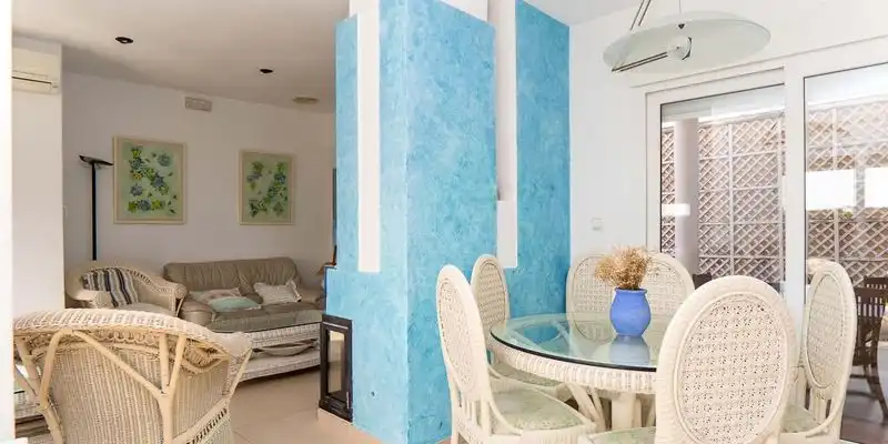 Menjador de Casa o xalet en venda en Cartagena amb Aire condicionat, Jardí privat i Terrassa