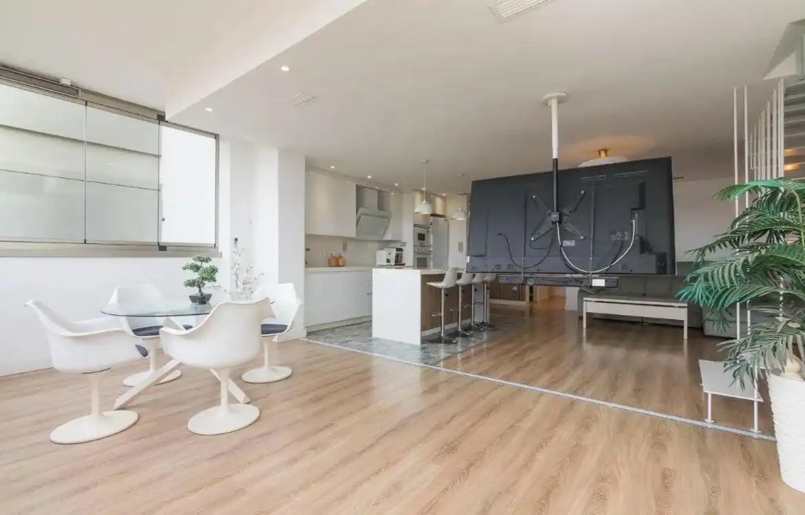 Kitchen of Attic for sale in Elche / Elx  with Air Conditioner, Private garden and Terrace