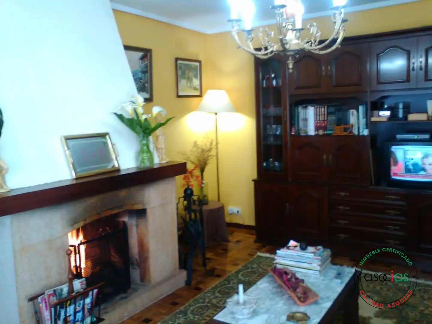 Sala de estar de Casa o chalet en venta en Villaviciosa con Calefacción, Jardín privado y Parquet